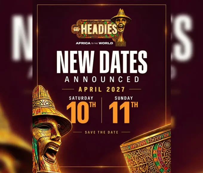 The 18th Headies Toronto Finale Rescheduled